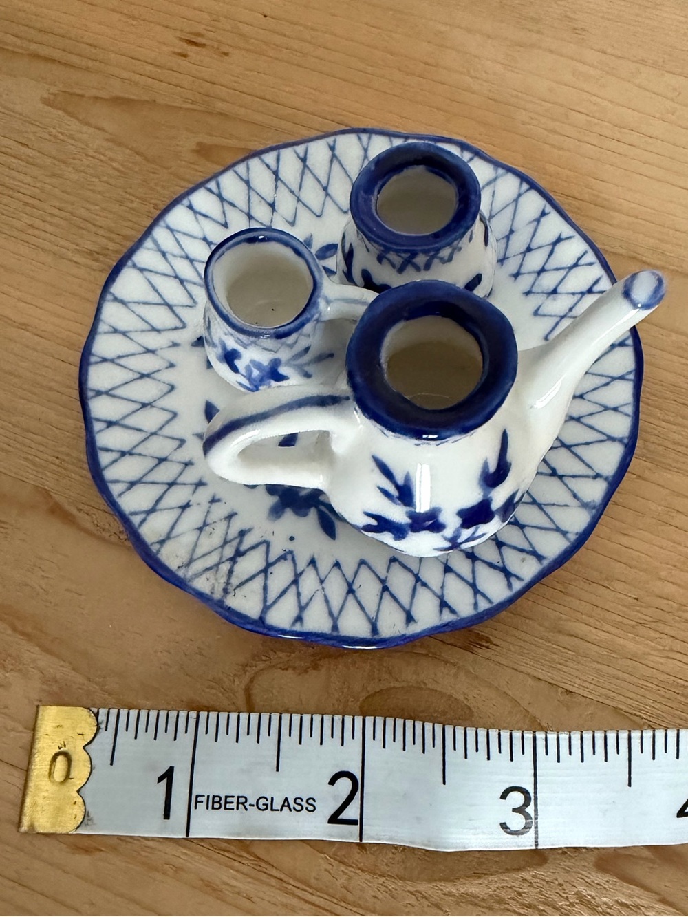 Mini Small Porcelain Tea Set - Picture 8 of 9